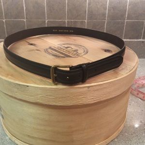 Men's leather belt size 44